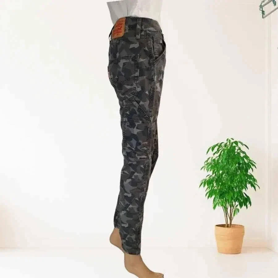 Levi's hi-ball tapered fit multi-pocket cargo jeans - high waist - stretchy - new – photo 4